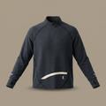 Men's Quarter-Zip Raglan Training T-Shirt — front