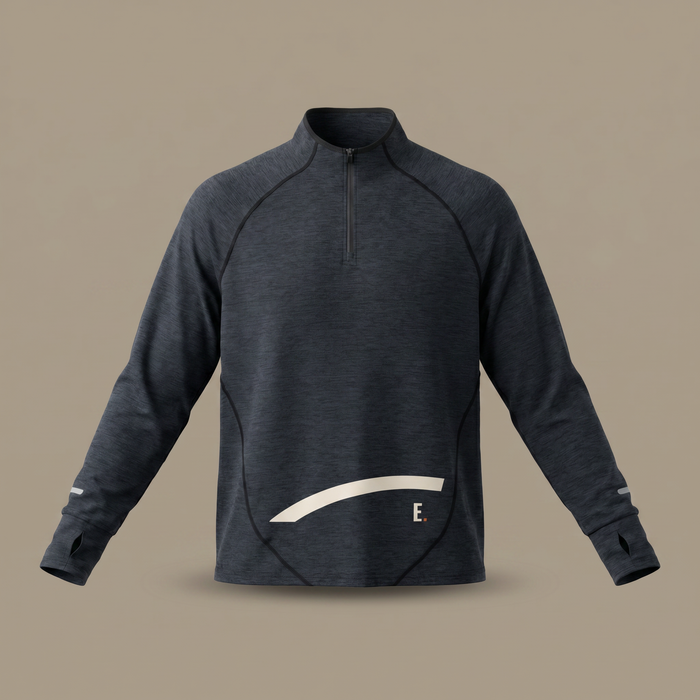 Men's Quarter-Zip Raglan Training T-Shirt