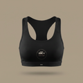 Women's Cropped Sports Bra — front