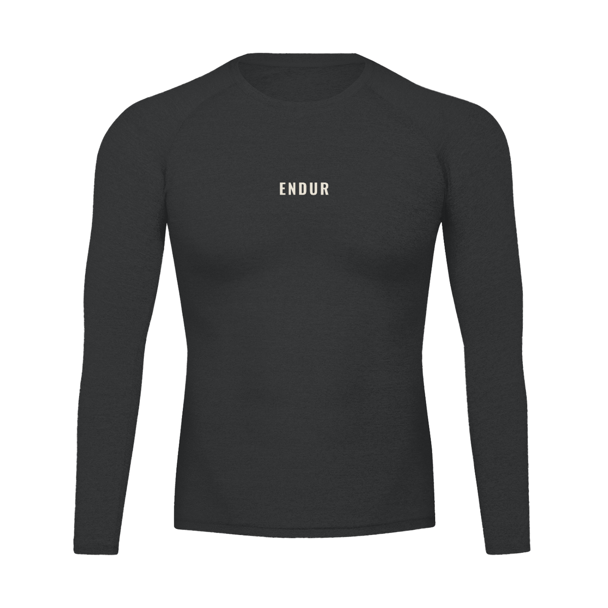 Salt Line Long Sleeve — Black, flat product view