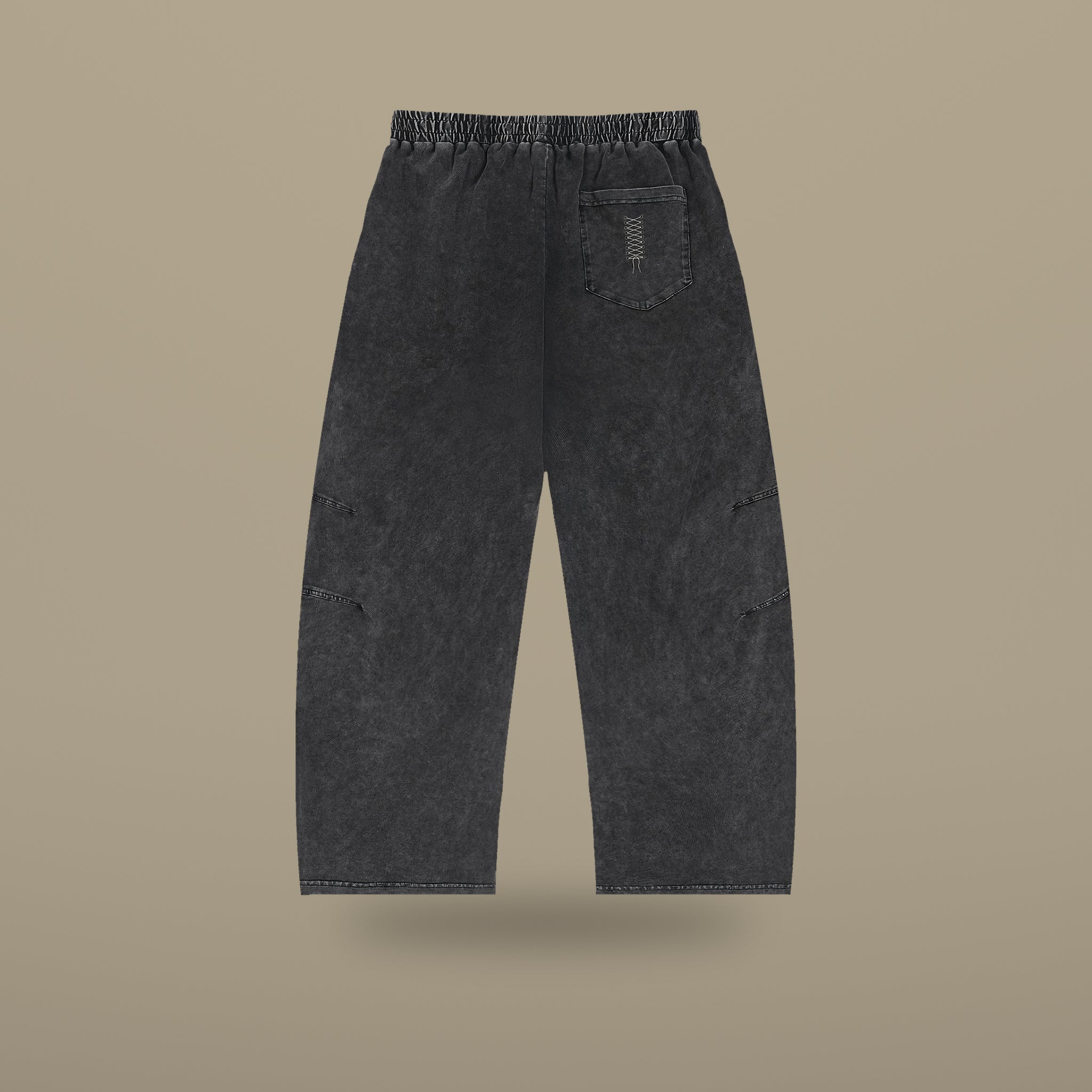 Snow Wash Drawstring Pants