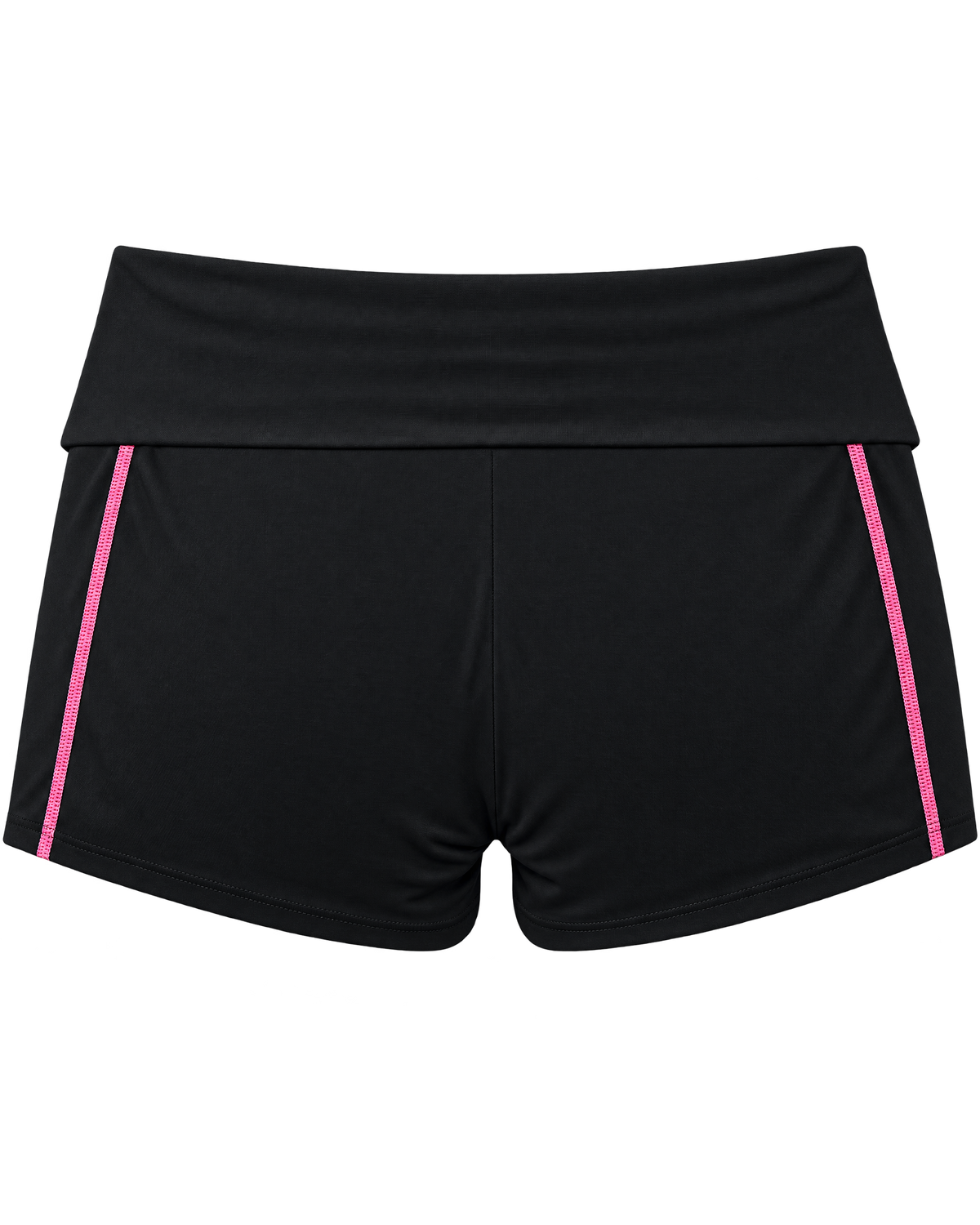 ENDUR Women's High Waisted Yoga Biker Shorts, back view