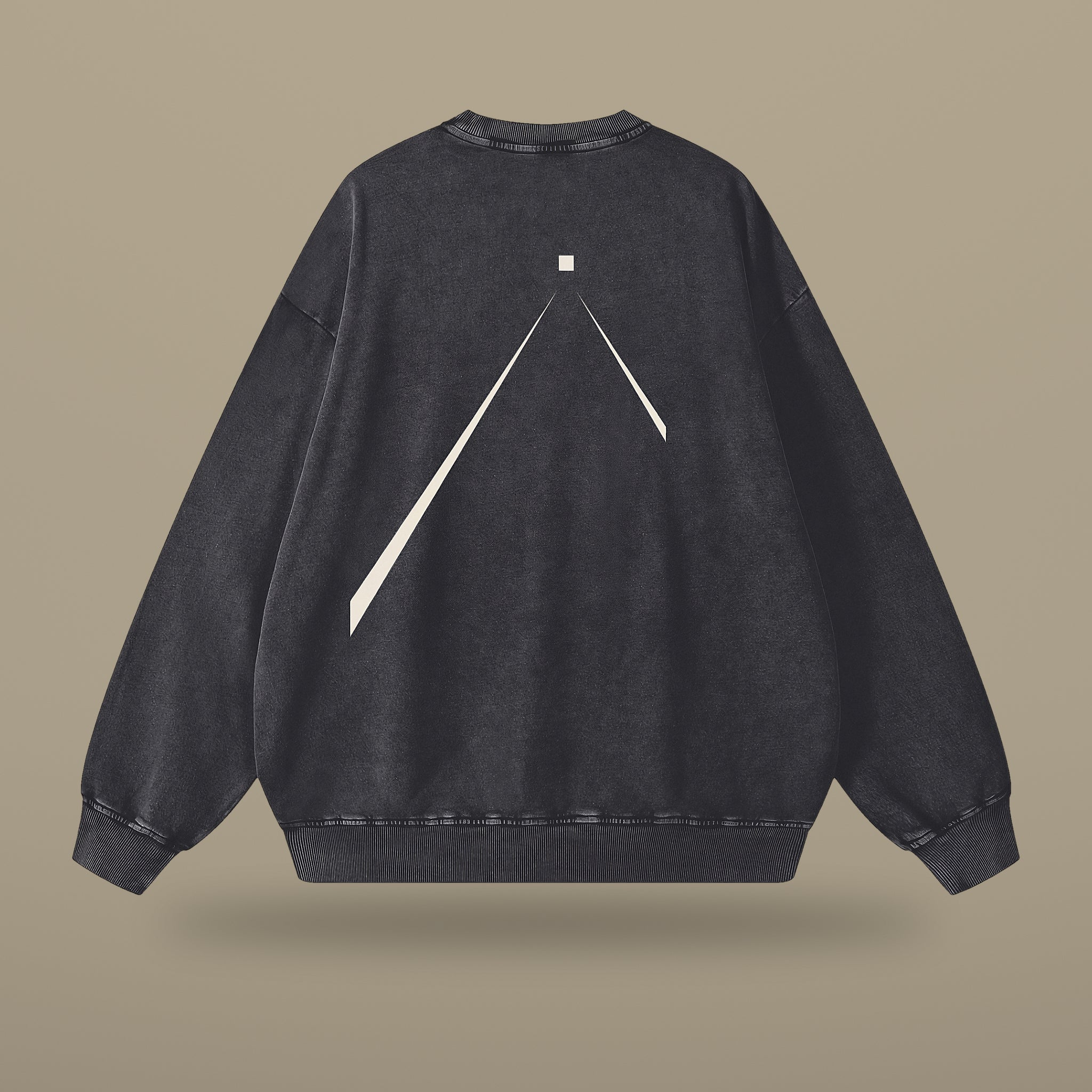 Snow Wash Oversized Sweatshirt
