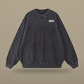 Snow Wash Oversized Sweatshirt