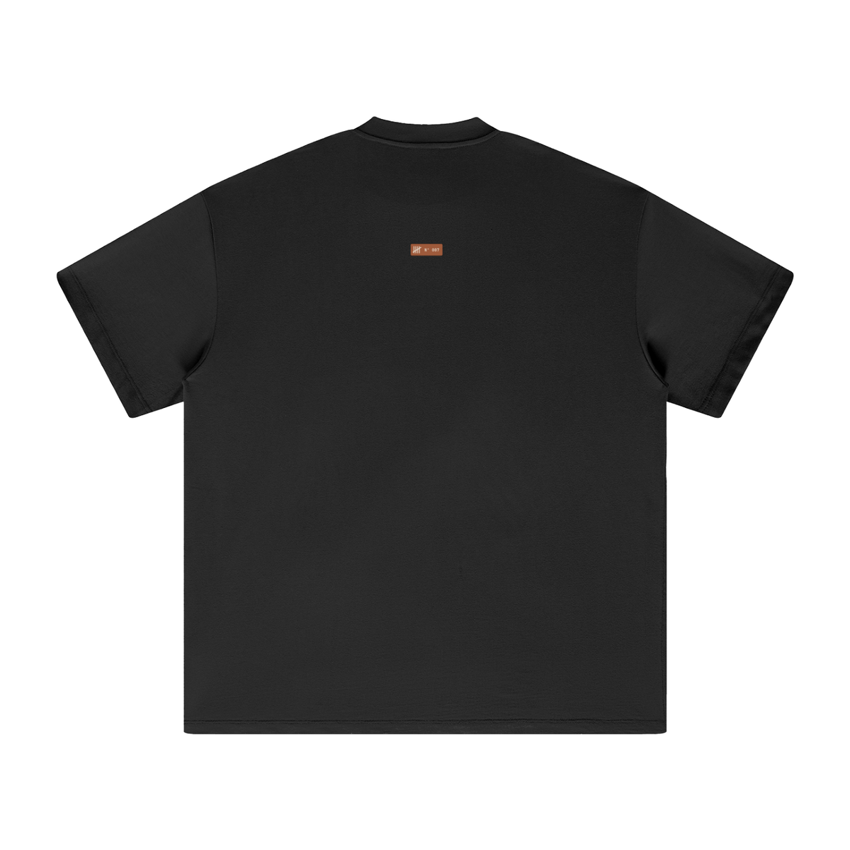 Recovery Protocol Tee — Black, flat product view