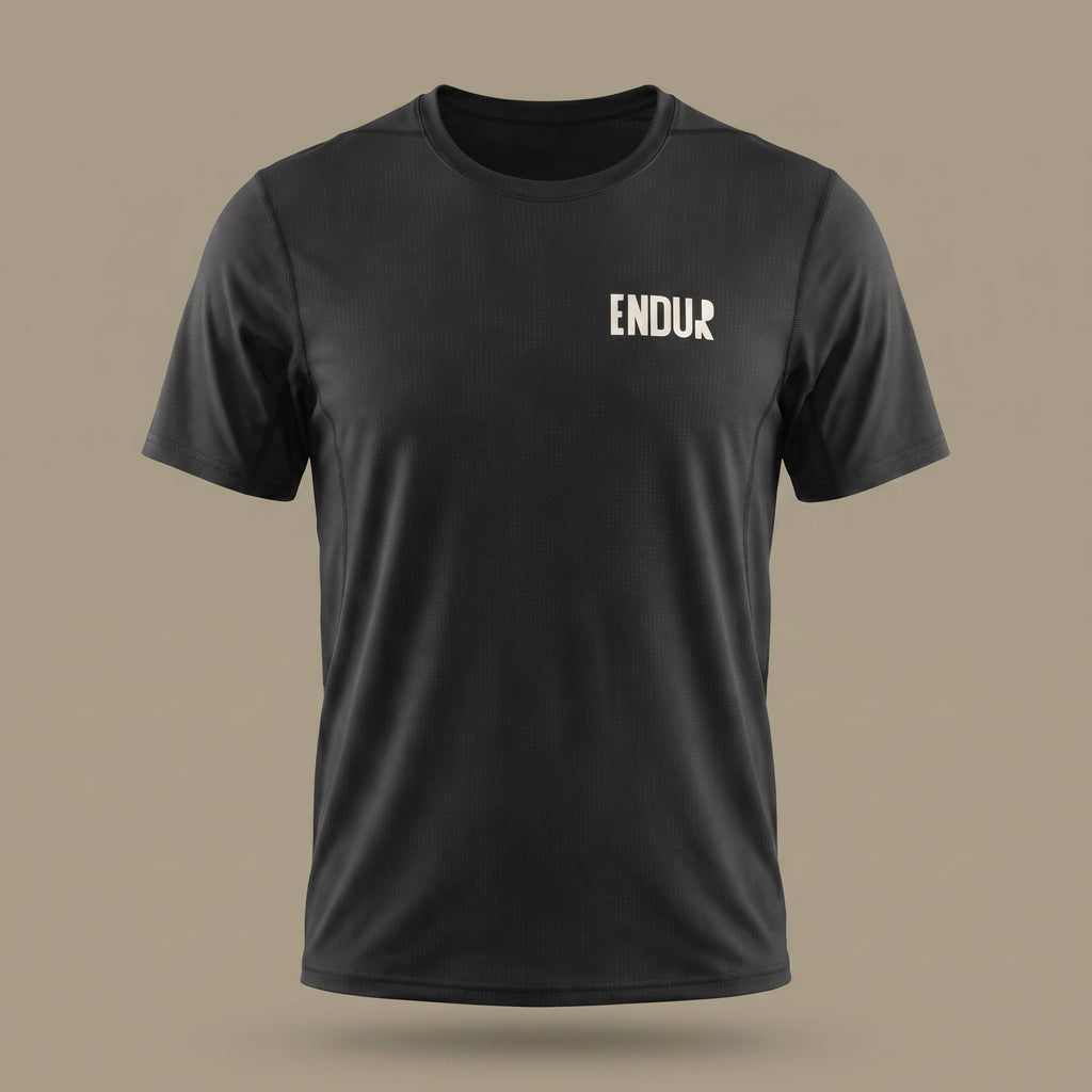 Men's Jacquard Slim Mesh T-Shirt
