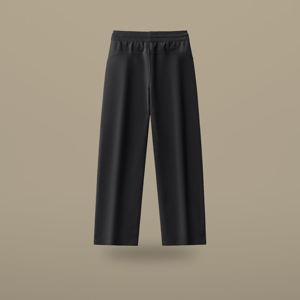 Drawstring Straight-Leg Sweatpants