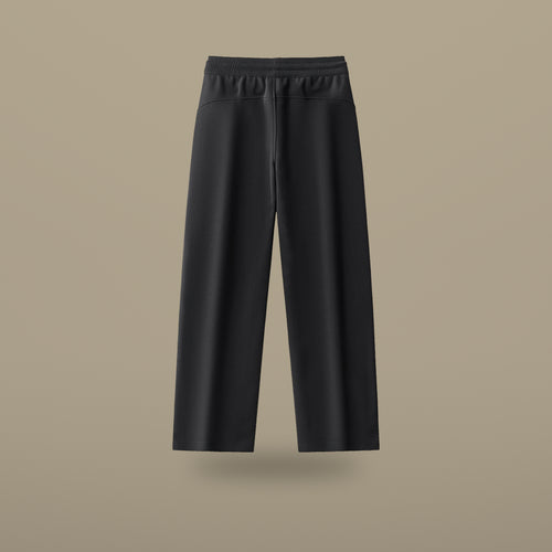 Drawstring Straight-Leg Sweatpants