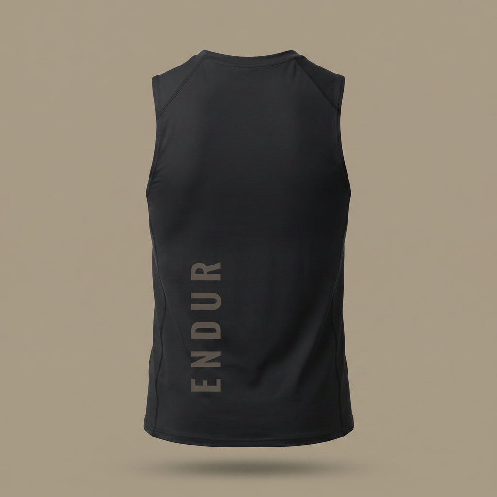 Men's Slim-Fit Topstitch Tank Top