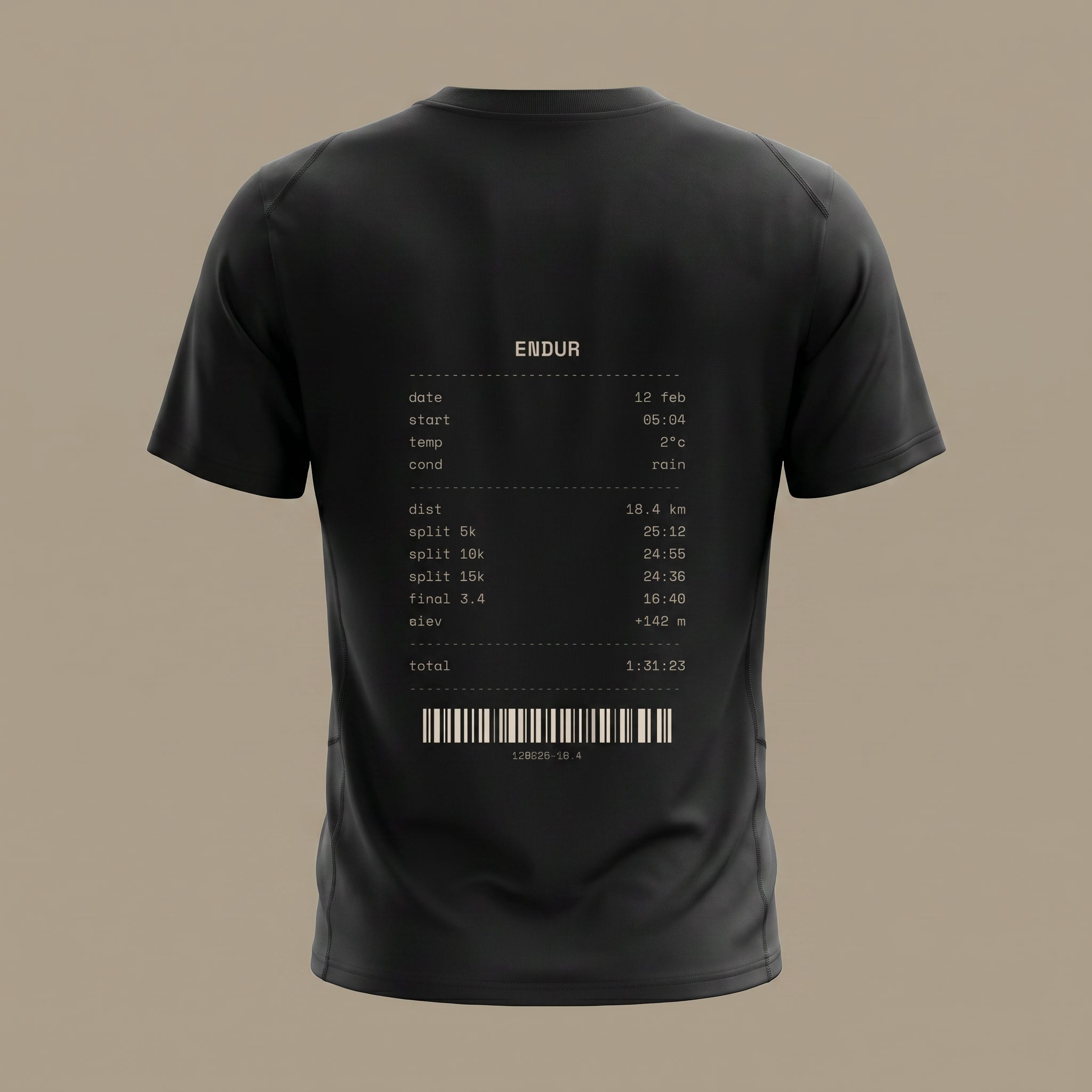 Men's Jacquard Slim Mesh T-Shirt