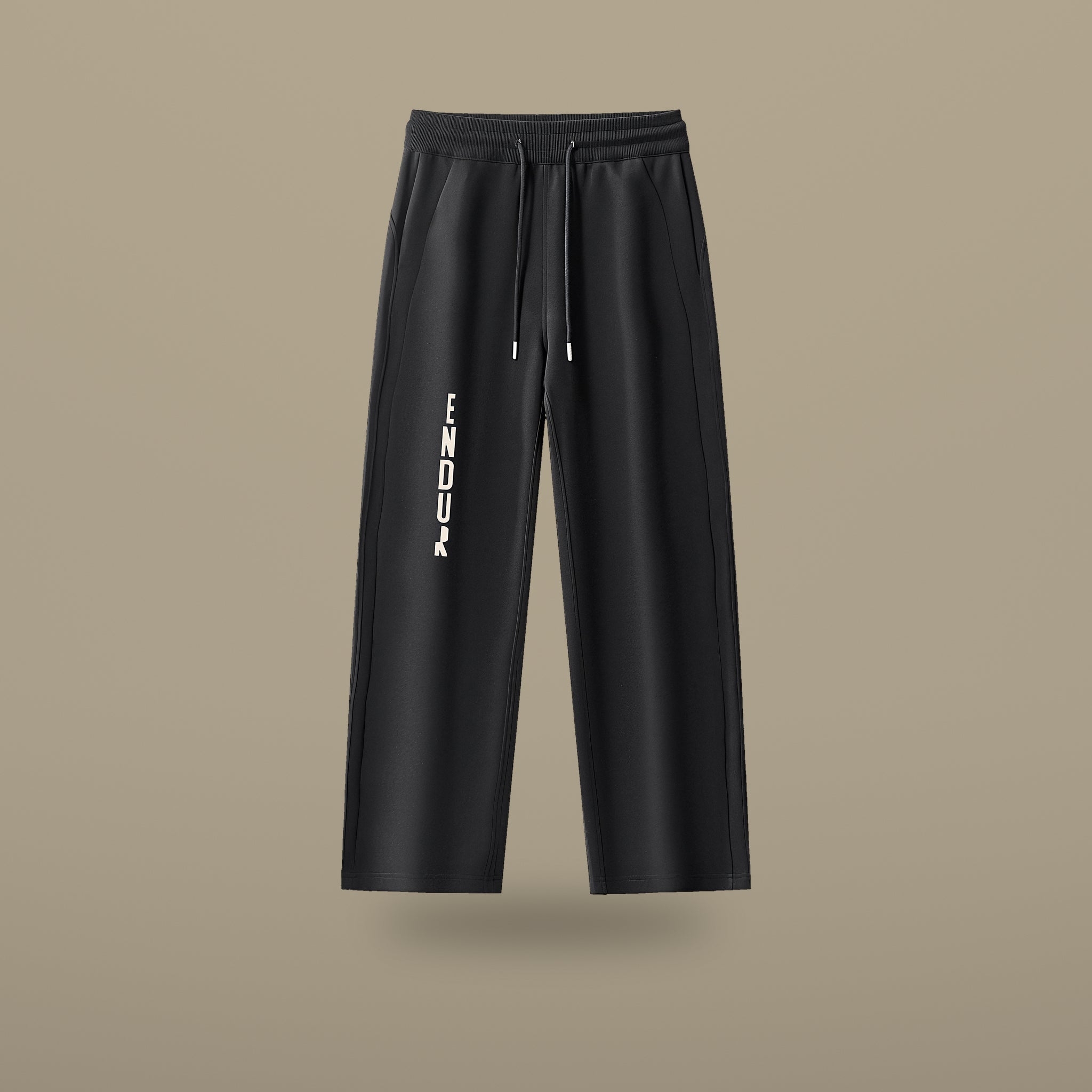 Drawstring Straight-Leg Sweatpants