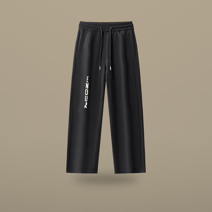 Drawstring Straight-Leg Sweatpants