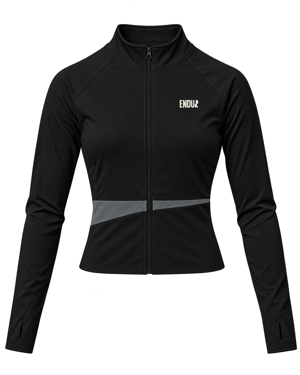 ENDUR Women's Paneled Yoga Jacket, front view