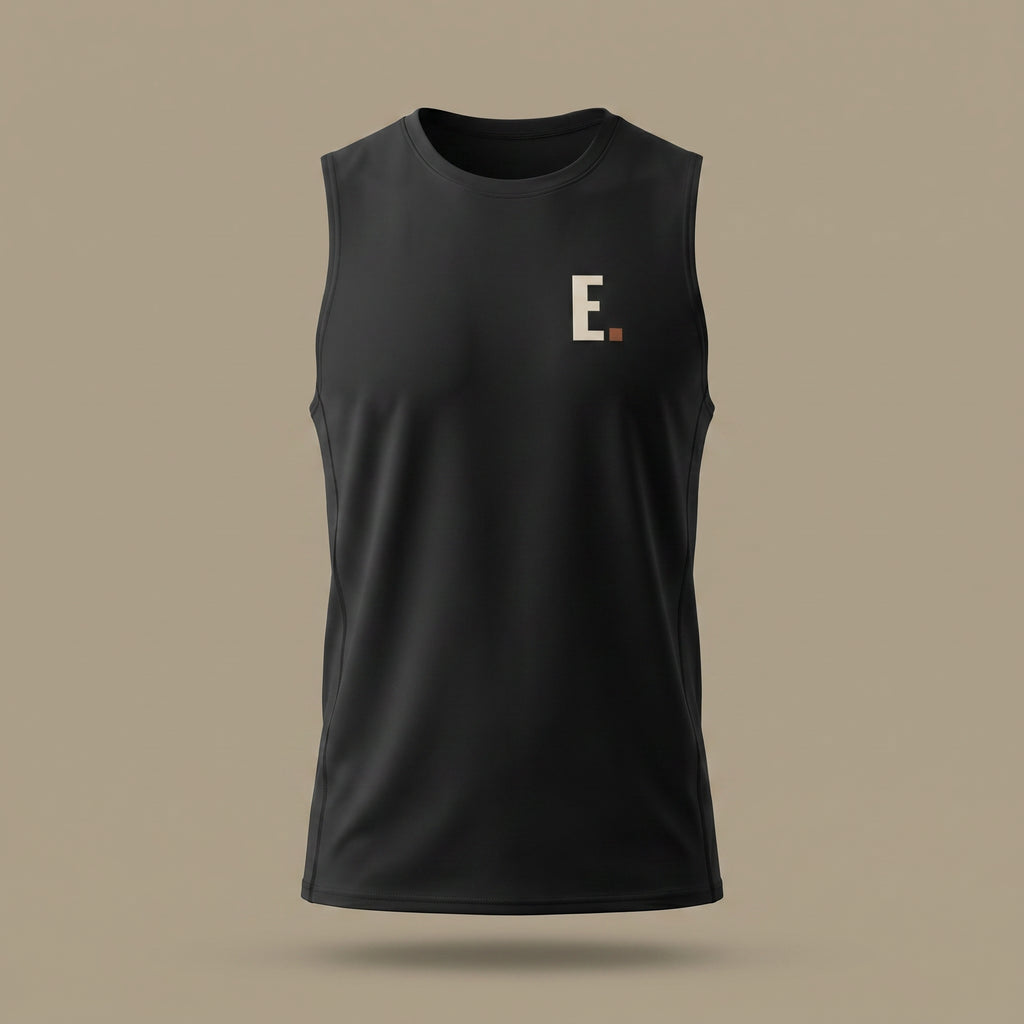 Men's Slim-Fit Topstitch Tank Top