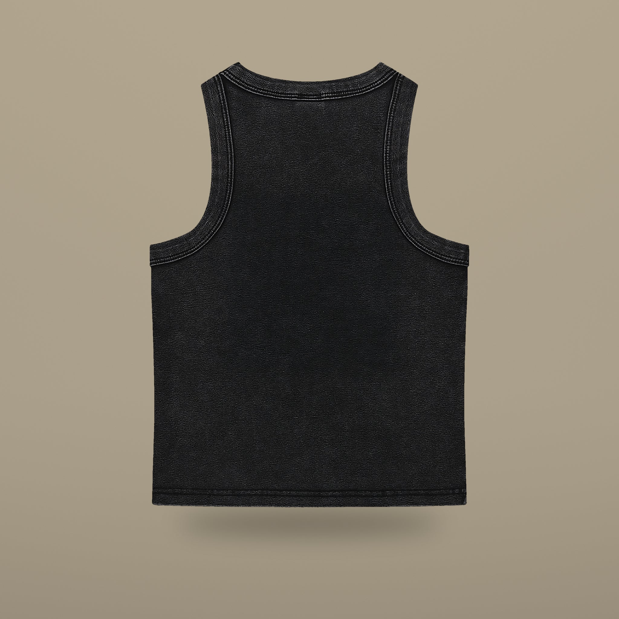 Snow Wash Crop Tank Top