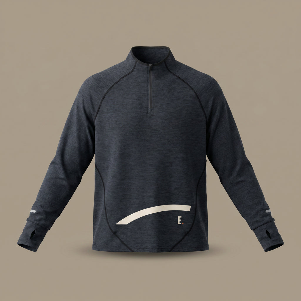 Men's Quarter-Zip Raglan Training T-Shirt