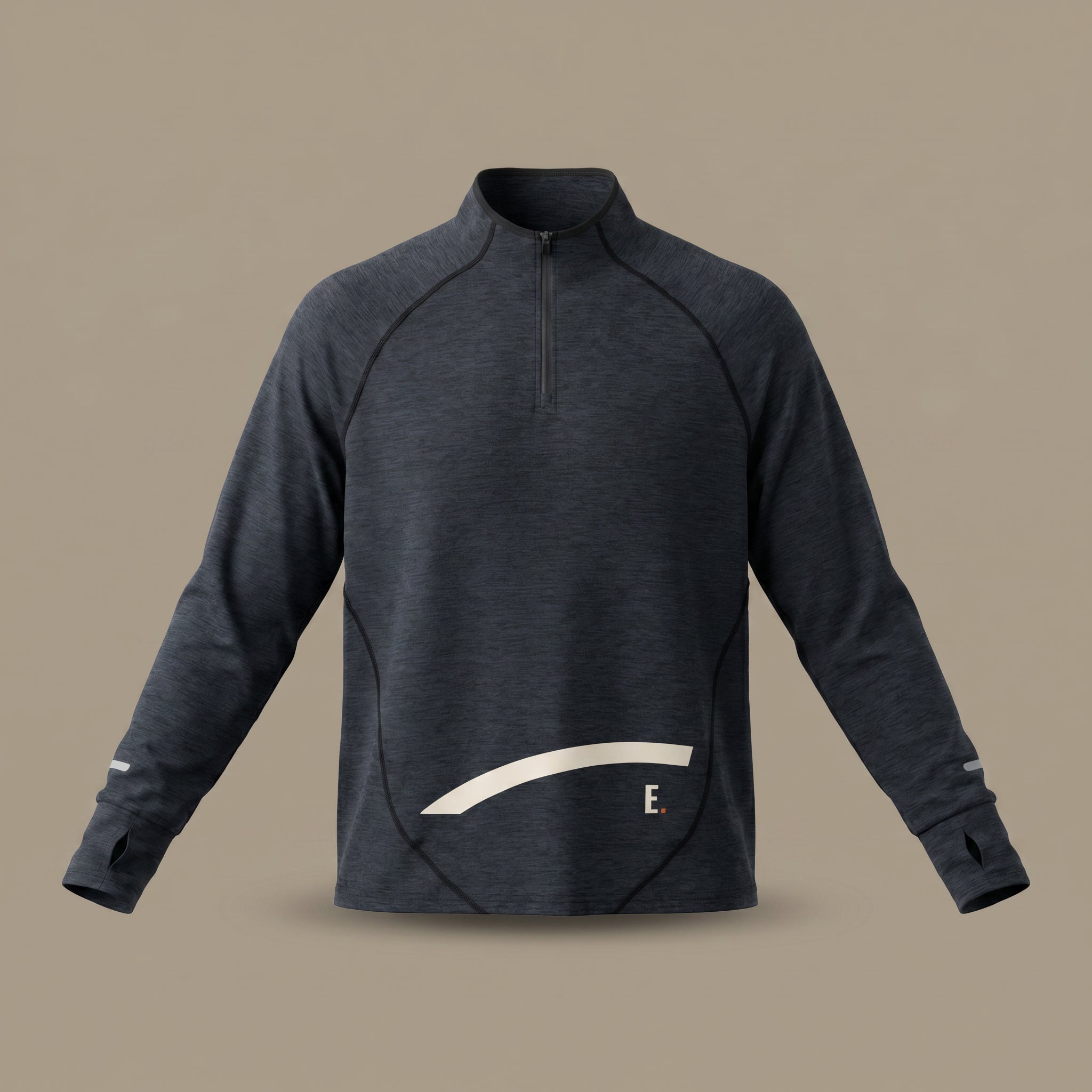 Men's Quarter-Zip Raglan Training T-Shirt