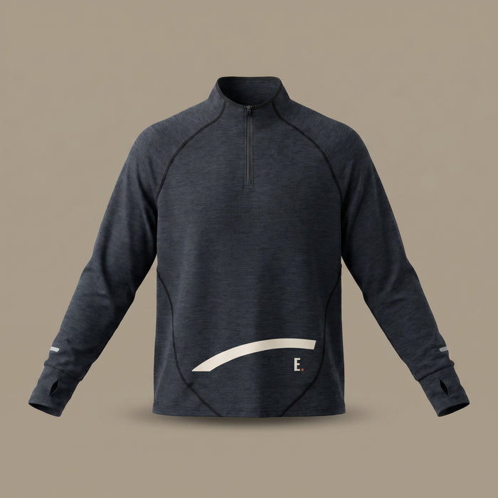 Men's Quarter-Zip Raglan Training T-Shirt