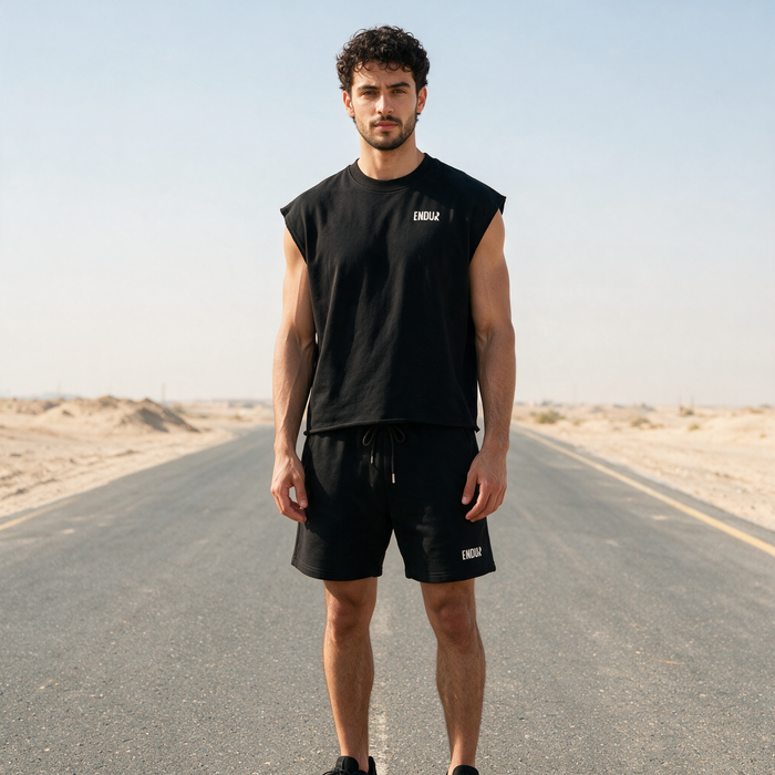 French Terry Boxy Tank Top