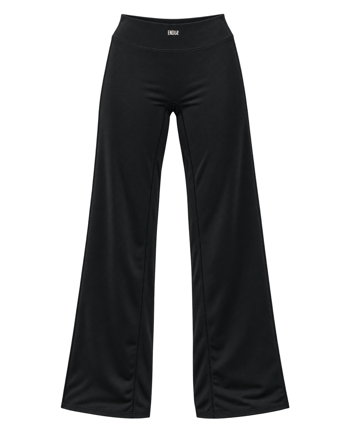 ENDUR Women's High Rise Yoga Pants in black, front view