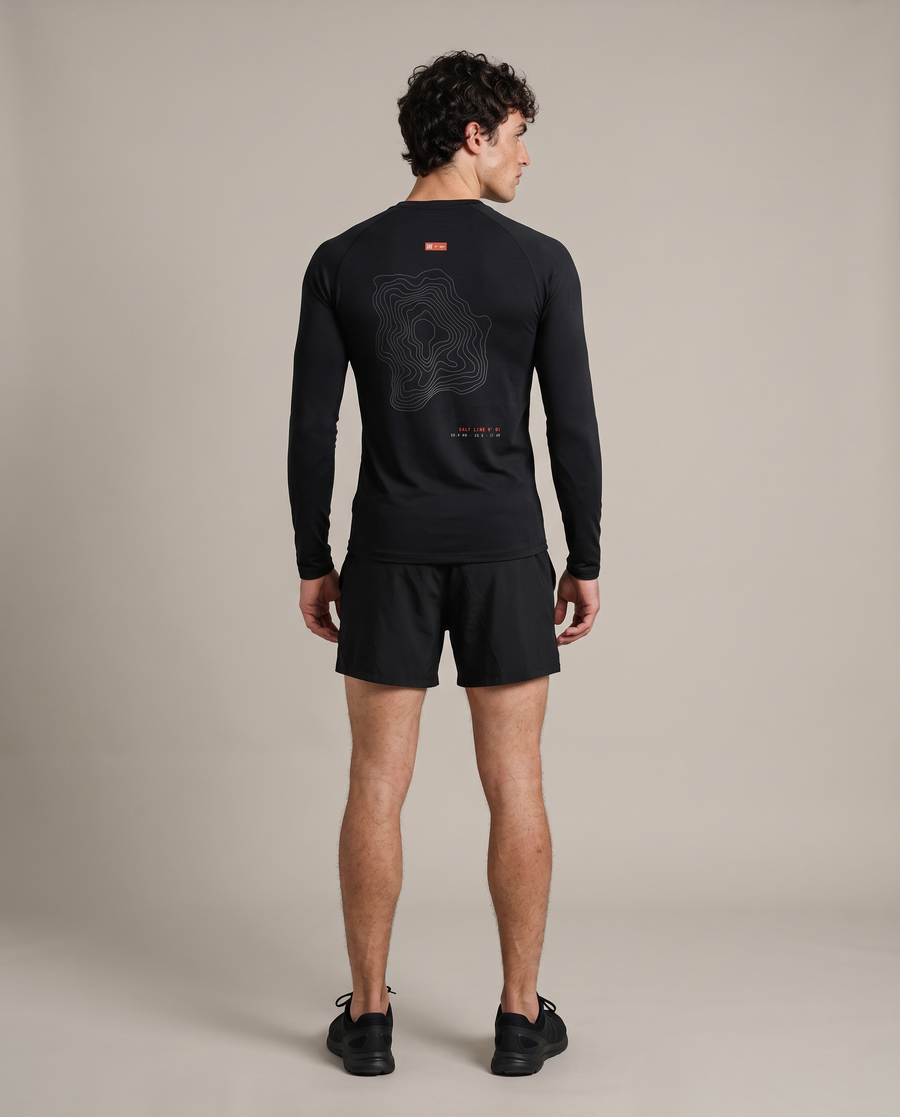 Salt Line Long Sleeve — Black