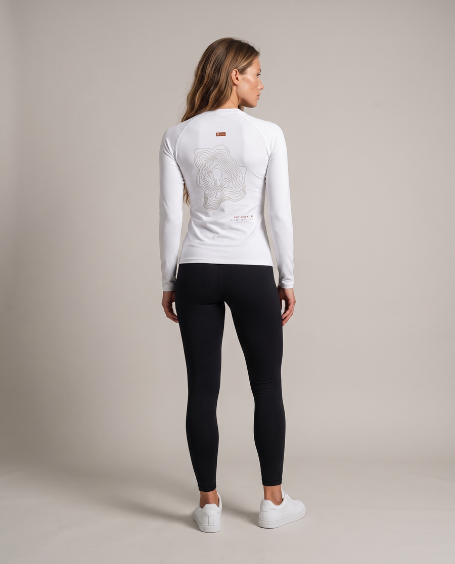 Salt Line Long Sleeve — White